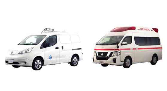 Nissan reveals e-NV200 Fridge, NV350 Paramedic concepts for Tokyo image