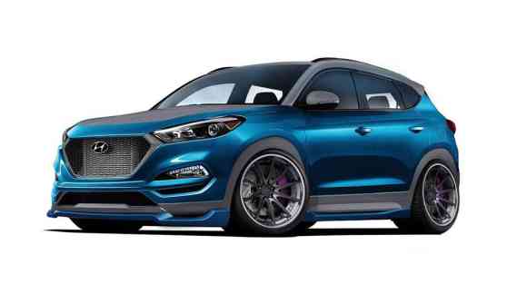 Turbocharged Hyundai Tucson Sport Concept all set for 2017 SEMA image