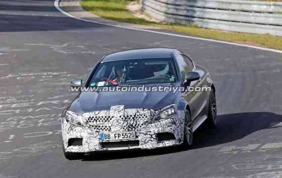Spied: 2018 Mercedes-AMG C63 Coupe sports a new front end image