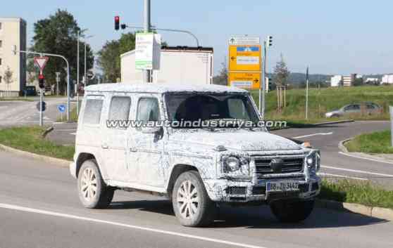 Spied: Next-gen Mercedes Benz G-Class well into development image