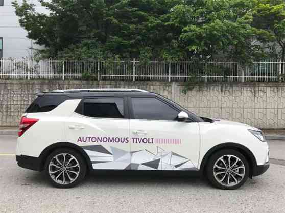 SsangYong begins testing self-driving prototype in Korea   image