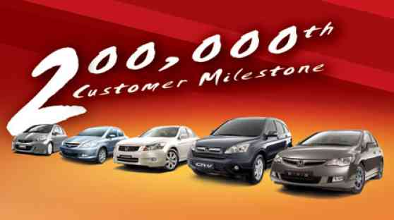 Honda celebrates 200,000 milestone image