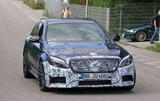 Spied: Refreshed C63 T last among AMGs to get facelift image