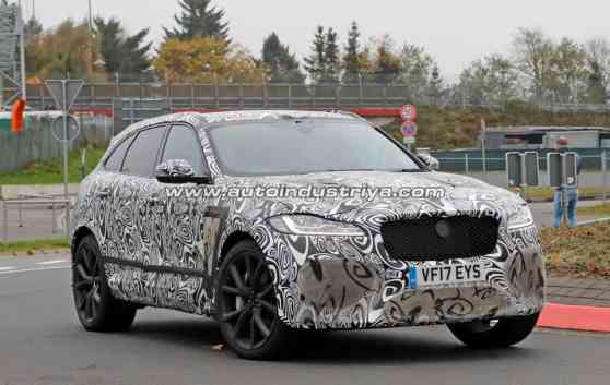 Spied: V8-powered Jaguar F-Pace SVR nearing production image