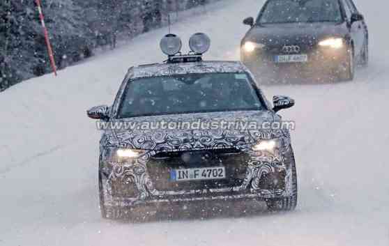Spied: Audi A6 bares production headlights, taillights image