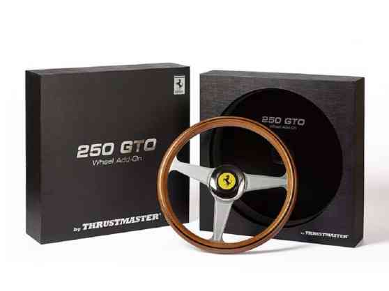 Thrustmaster goes old school with Ferrari 250 GTO replica wheel image