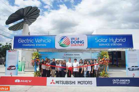 Unioil Philippines launches its first EV charging station image