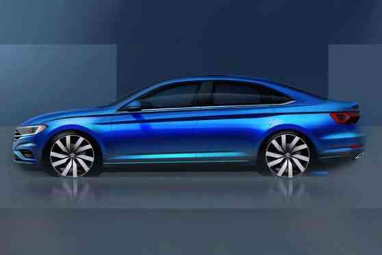 Volkswagen previews all-new Jetta in sketch image