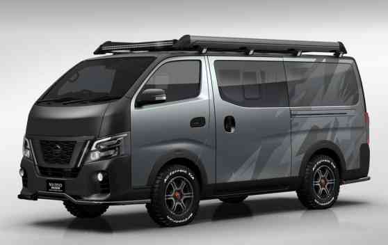 Nissan Urvan, X-Trail, Leaf Grand Touring Concepts ready for action image