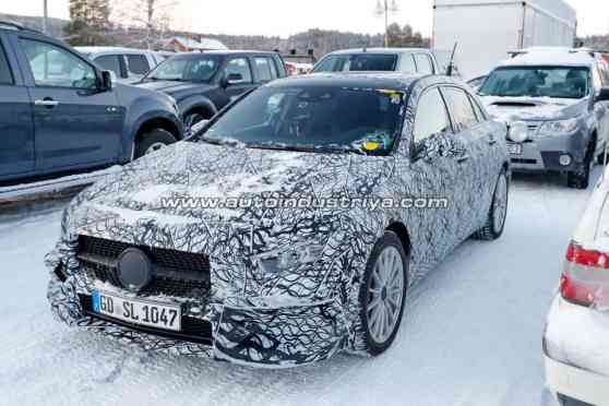Spied: Next-gen Mercedes-Benz A-Class prototype seen in hybrid form image