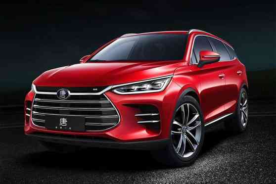 2018 BYD Tang hybrid crossover makes early reveal image