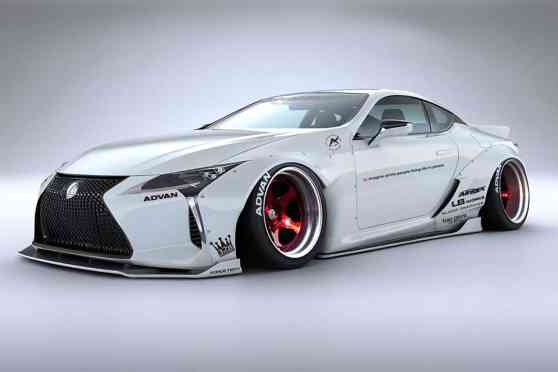 Liberty Walk transforms Lexus LC into mean street cruiser image