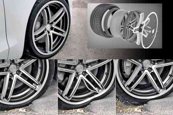 Say goodbye to 'bingkong' with Michelin's new flexible wheel image