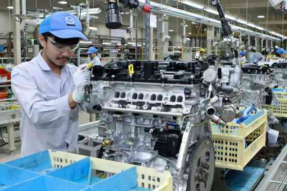 Mazda's new engine machining plant to enhance production image
