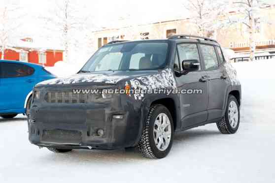 Spied: Will the Jeep Renegade get a new face? image