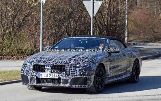Spied: BMW testing a 600+ horsepower M8 Convertible image