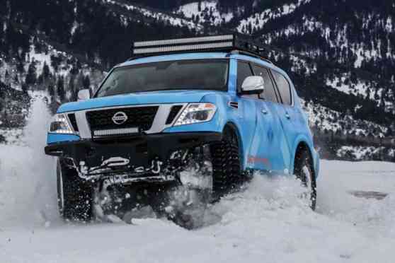 Nissan braves the cold weather with Armada Snow Patrol image