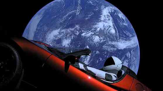 WATCH: Elon Musk launches Tesla Roadster into outer space image