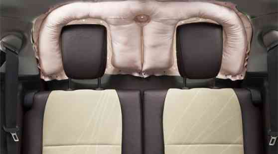 Toyota develops world's first rear window curtain shield airbag image