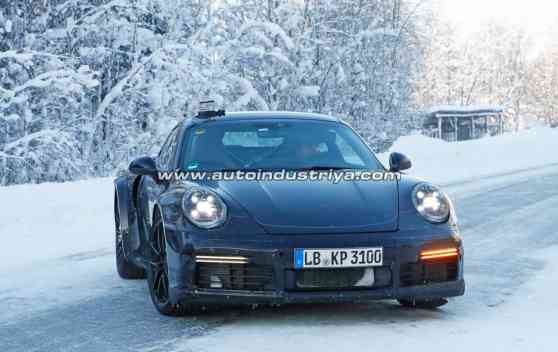 Spied: All-new Porsche 911 Turbo bares more details image