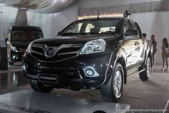 Euro 4 diesel, 4x2 automatic for 2018 Foton Thunder image