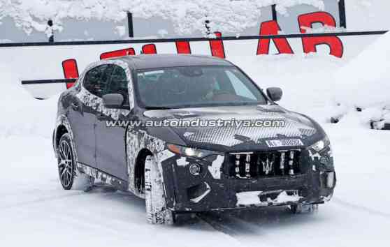 Spied: Ferrari-driven Maserati Levante GTS prototype hits the snow image