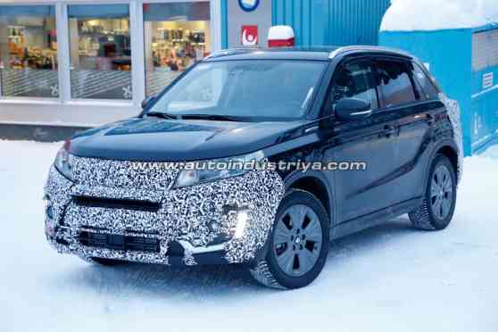 Spied: Suzuki is already testing a facelifted Vitara image