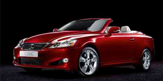 World debut for Lexus IS 250C at Paris motor show image