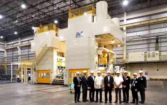 Mitsubishi's new stamping shop increases Philippine-made content for Mirage image