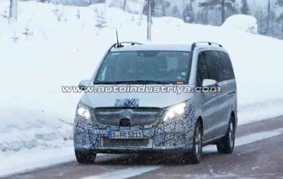 Spied: Is the Mercedes-Benz V-Class getting a mild facelift? image