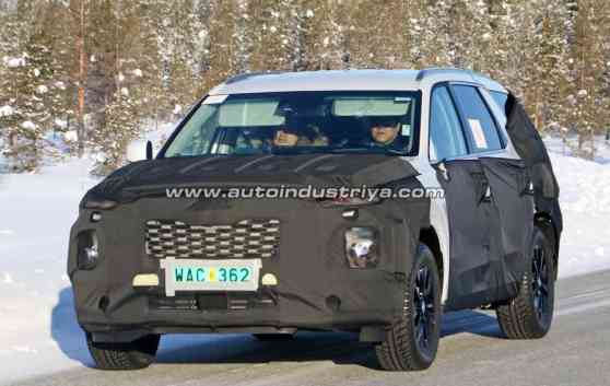 Spied: An even larger Hyundai crossover will soon be upon us image