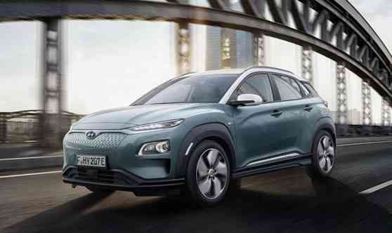 Hyundai unveils their first-ever Kona Electric crossover image