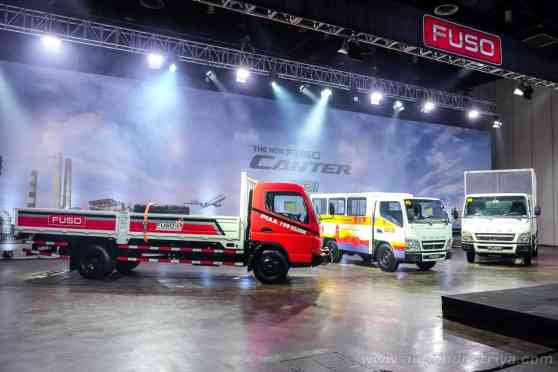 New eco-friendy Fuso Canter Euro4 trucks launched in the Philippines image