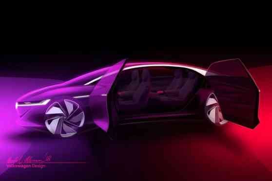 Look Ma, No Hands: Volkswagen teases autonomous I.D. Vizzion concept  image