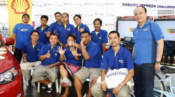 Team Motor Image Pilipinas Off To Impreza Challenge image