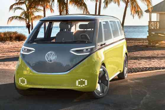 Iconic Volkswagen Bus gets rebooted as all-electric, retro-looking van image