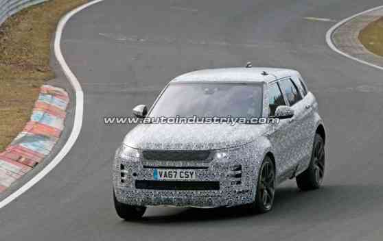 Spied: Next-gen Range Rover Evoque heads to the Nurburgring image
