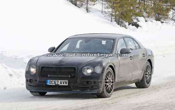 Spied: Bentley goes green with the Flying Spur plug-in hybrid image
