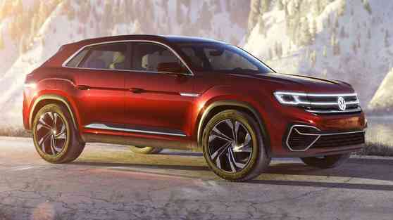 New York 2018: VW gives Atlas a sporty makeover in new Cross Sport concept image