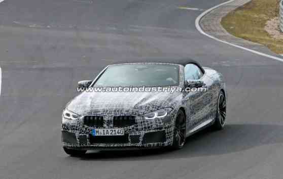 Spied: BMW M8 convertible spotted performance testing on Nurburgring image