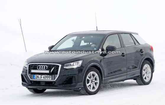 Spied: All-wheel drive turbo Audi SQ2 goes for a winter drive image