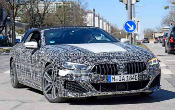Spied: BMW 8 Series Coupe, Convertible fitted with M parts image