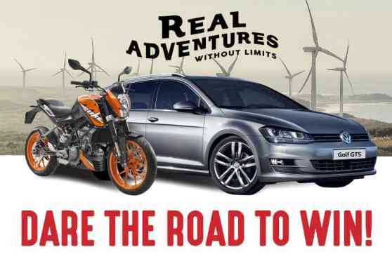 Win a VW Golf GTS or KTM Duke 200 with Bridgestone PH's new promo image