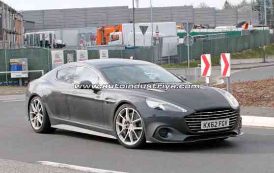 Spied: 600 HP Aston Martin Rapide AMR spotted at the Nurburgring image