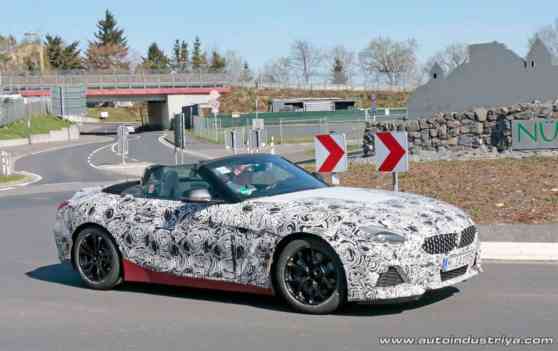 Spied: Next-gen BMW Z4 caught in the 'Ring with its top down image