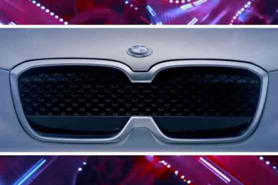 BMW seems to have borrowed a Kia grille for iX3 concept image
