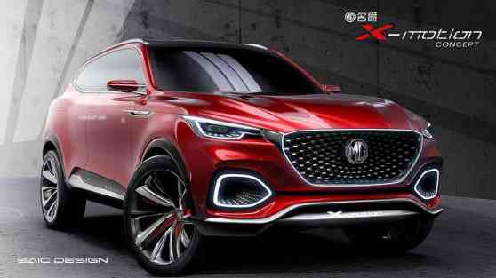 Fierce-looking MG X-Motion concept unleashed in Beijing image