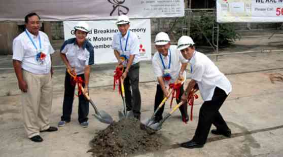 New Mitsubishi Motors Outlet Breaks Ground in Manila Bay image