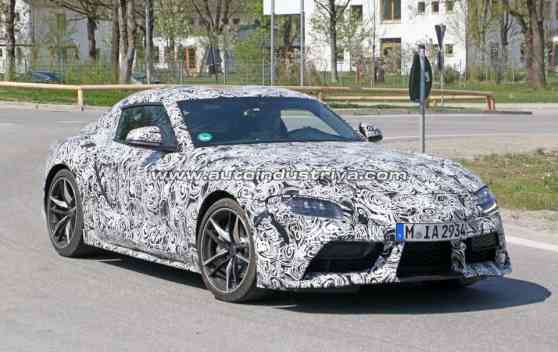 2019 Toyota Supra spotted sporting production wheels image