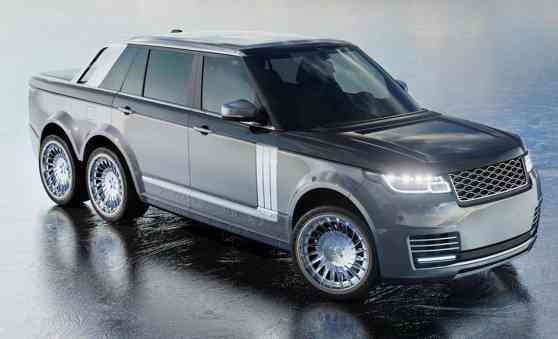 Super-sized Range Rover SLT 6x6 is the definition of a land yacht image